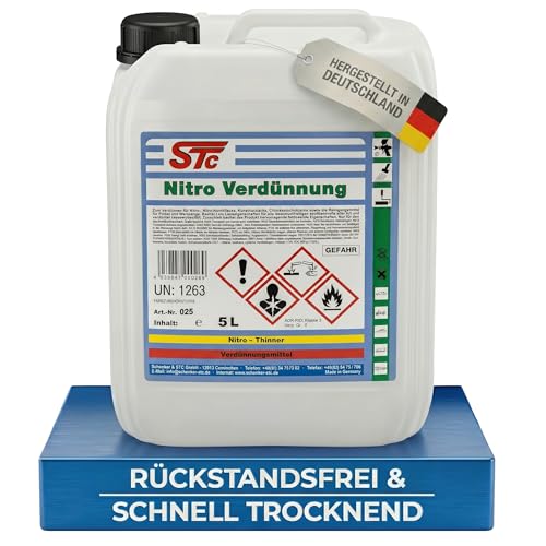 STC Nitroverdünnung 5L – Nitro Verdünnung für...