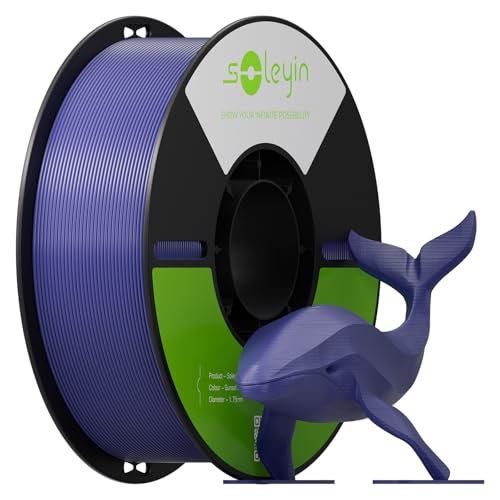 PETG 3D Printer Filament 1.75mm, Neatly Wound Strong Toughness Filament, Smooth Glossy Finish, 1 kg Spool(2.2lbs) Dimensional Accuracy +/- 0.02mm, Fit Most FDM Printers(Sunset Blue)
