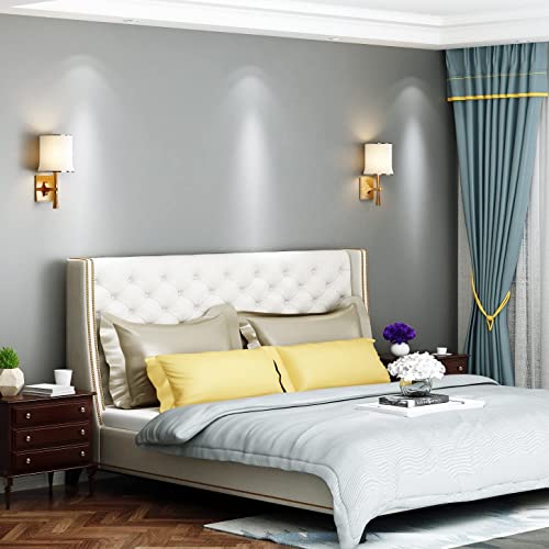 Image of WALLMATE Light Grey Peel and Stick Wallpaper Self-Adhesive Removable Wallpaper Thicken Waterproof Wallpaper for Kitchen Countertop Cabinet (2 Feet by 4 Feet-Pack of 2, Matte Light Grey)