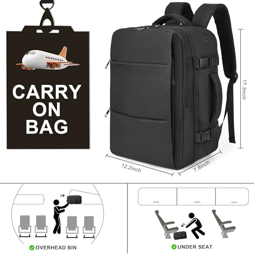 DEYACE TSA Approved Carry On Backpack