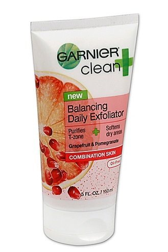 Balancing Exfoliator for Combination Skin with Grapefruit and Pomegranate from Garnier Clean 5 oz.(pack of 2)