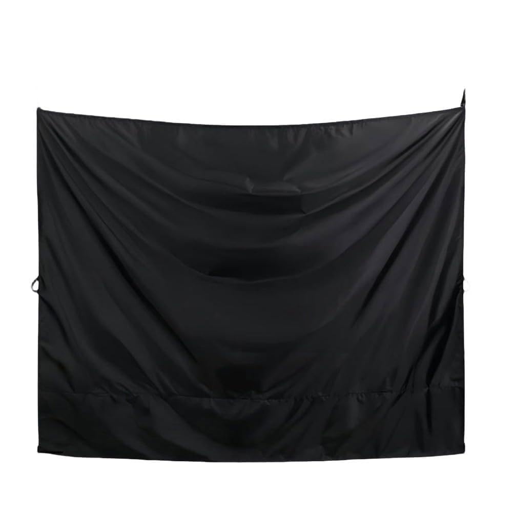 Rideau d'intimité camping-car noir imperméable FUBESK bâche de protection porte arrière SUV