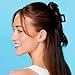 Gimme Beauty Thin Rectangle Claw Clip - Gentle Hair Accessory Set - Perfect for Firm, All-Day Hold - Tension-Free Styling for All Hair Types - Navy & Tortoise, 2 Pack