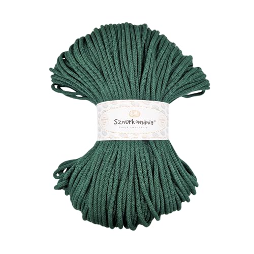 Cuerda de Algodón 5Mm Verde Marca Sznurkomania