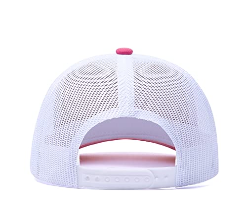Image of Quanhaigou Trucker Hat - Mesh Snap Back - Unisex Adjustable Baseball Cap - Outdoor Hats for Men Women