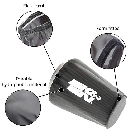 Image of K&N E-3360PK Black Precharger Filter Wrap - For Your K&N 60-1010 Filter