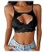 BrassièRe Sport Femme Running Soutien Gorge sans Armature Tricot Push Up Bra Vest Grande Taille Couleur Unie Crop Top Soutien-Gorge Dos Nu Débardeur Vêtements pour Fitness Jogging Yoga Course