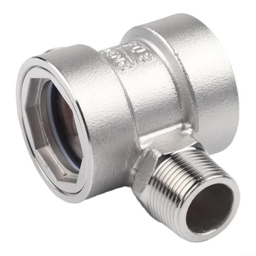 Indicateur de débit d'eau en acier inoxydable 304 robuste DN20 1,6 MPa