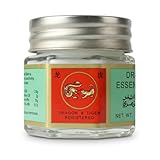 Dragon & Tiger   Baume du tigre blanc   rafraîchissant traditionnel aux huiles essentielles pour massage localisé   18,4 g
