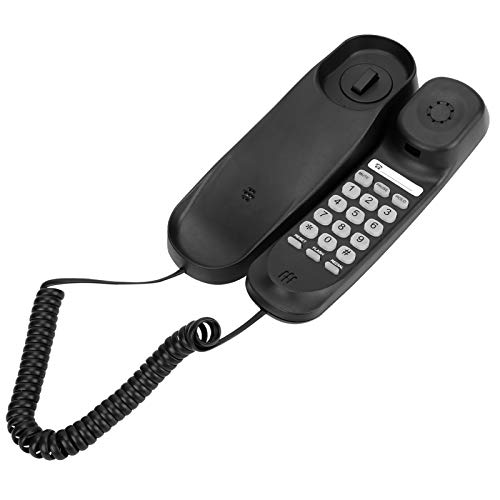 Uvital Hotel Telephone, Fashion & Simplicity, Clear Call, No Need Battery, One Key Redial, Flash, Mute, Pause, Hold, Reset, Easy to Operate, Space Saving, Load Ring Tone, Desktop Phone