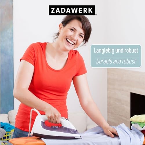 ZADAWERK® Flizelina do naprasowywania - 40+18 g/m² - średni - biały - 90x100 cm - naprasowanka - naszywanie - patchwork - obszycie