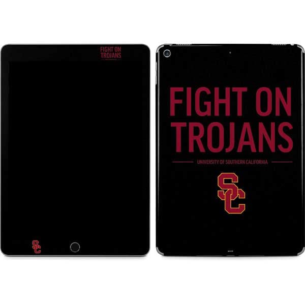 Skinit Decal Tablet Skin Compatible with iPad Air 13in M2 (2024) - Officially Licensed University of Southern California Fight On Trojans Design