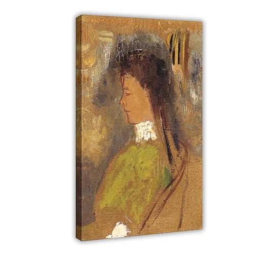 Toile Violette Haymann par Odilon Redon pour une décoration murale de bureau
