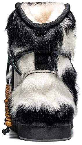 AU&MU Womens Casual and Versatile Warm Simple Snow Boots4