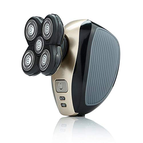 4D Electric Shaver, Teepao 5 In 1 Washable And Adjustable Beard Trimmer, 3 Blades Rechargeable Safety Shaver Razor For Men