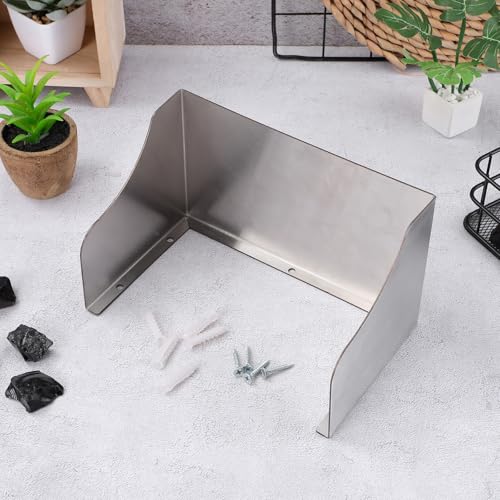 Couvercle pour sonnette en acier inoxydable 86mm Kisangel protection murale - 6