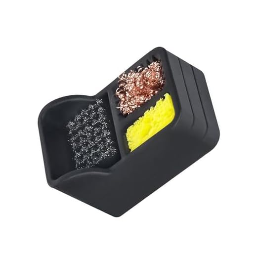 3 in 1 Solder Tip Cleaner Storage Container