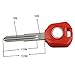 Motorcycle Red Key Blank With Blade for Honda CBR1000RR CBR600RR F4I F4 CBR954 CBR929 CB919F CB1300 CB600 VFR800 VTR SP-1 CB1100 CBR1100XX