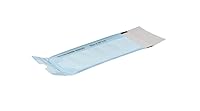Vista 3 de HSB 100520 - Bolsas de esterilización autosellantes, papel/película, azul, 2.25" x 5", triple sellado y procesado térmicamente, herméticas