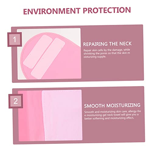 Beaupretty 2 Conjuntos Membrana Cervical Almofadas De Rugas No Peito Acessórios Para Meninas Luvas D