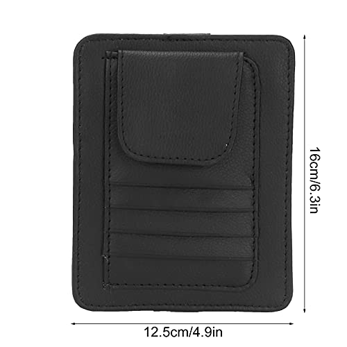 Zonneklephouder, vuilafstotende Zonneklepkaarthouder Slijtvast Bewaar meerdere kaarten om het zicht van de bestuurder in… - Afbeelding 7