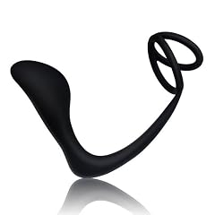 Sm Silicone Butt Plug Penis Ring Anal Trainer Adult Sex Toy Anal Plug Unisex Anal Plug with 2