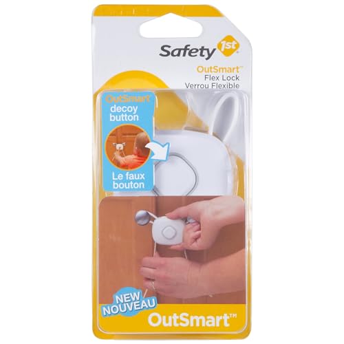 Safety 1st OutSmart Flex Lock verrou de sécurité enfant à bouton leurre