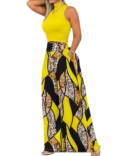 Completo Pantalone Due Pezzi Da Donna Estivo...