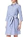 Produktbild ONLY JdY Damen JDYHALL 3/4 Shirt Dress WVN NOOS Kleid, Wedgewood/Stripes:White, 38