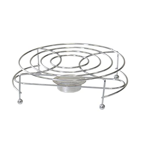 Calientaplatos cromados con soporte para velas de té, calentador de té, té, café, placa de calentamiento, tetera y tetera