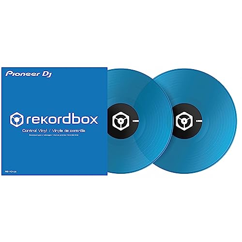Control Vinyl 2x Clear Blue - rekordbox