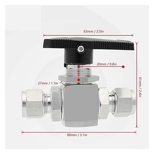 Válvula de bola en acero inoxidable de alta durabilidad para barcos 7