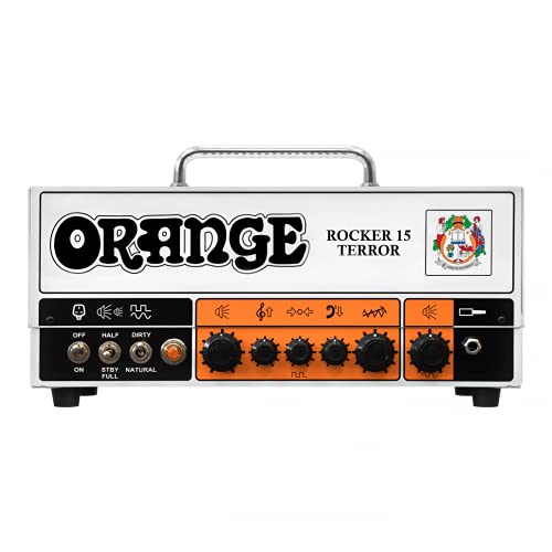 Orange Amps 4 String Electric Guitar Pack, (ROCKER-15-TERROR) #1