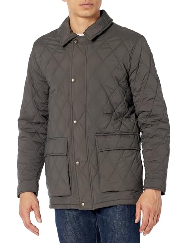Cole Haan Men's Quilted Rain Jacket