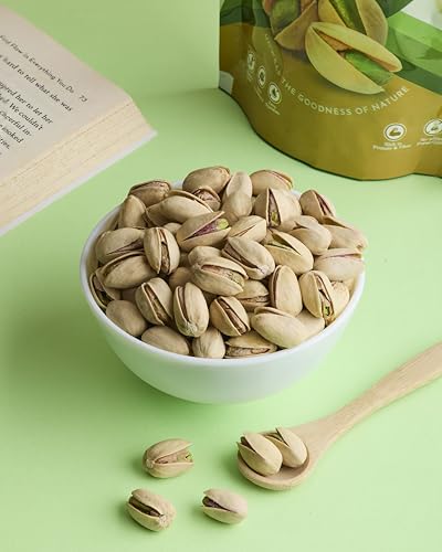 Image of Big Pantry Premium Roasted & Salted Jumbo Californian Pistachios 200g | Rich In Protein & Dietary Fibre | Natural Premium Pista Dry Fruits with Shelled Nuts | Pack of 3