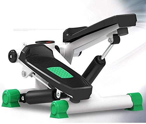 Mini stepper avec corde de résistance rose pour fitness complet - 4
