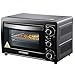 Mini Backofen 15 Liter | Pizzaofen | Minibackofen | 60 min Timer | 100°-230°C | 1200 Watt | Backofen | Krümelblech | Mini Oven | Camping Ofen | Kleiner Backofen | Energiesparend