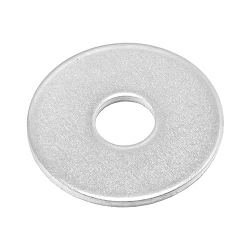 M10 Stainless Fender Washer,18-8 (304) Stainless Steel Large Fender Washers, M10 ID x 32mm OD Stainless Flat Washer, Pack of 20