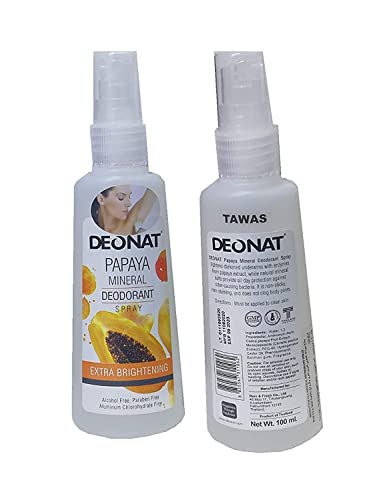 Deonat Papaya Mineral deodorant Spray 100 ml