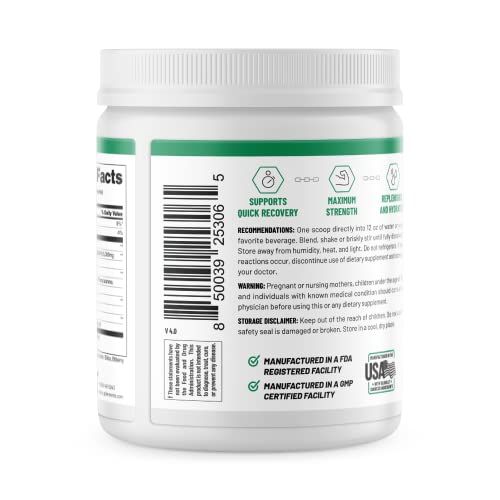 Snap Bcaa Powder Essential Amino Supplement With Nitric Oxide Booster - Pre Workout Powder, Recovery Supplements Post Workout, Muscle Strength, Bcaa For Women & Men (30 Servings) #TOP7