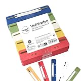 ★ DER NATUR ZULIEBE ★ umweltgerechte Abheft-Streife, 250 g/m² stabiles Recycling-Papier, mit Metall-Heft-Klammern & Deck-Leiste aus Natur-Karton, HERGRESTELLT IN DEUTSCHLAND, BLAUER ENGEL ZERTIFIZIERT