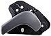Dorman 81622 Front Driver Side Interior Door Handle Compatible with Select Chrysler/Dodge Models, Gray; Textured