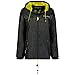 Geographical Norway Boat Lady - Giacca a vento da donna all'aperto - Giacca a manica lunga da donna - Giacca tattica (Nero XXL Taglia 5)