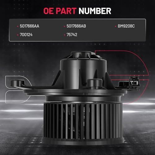 Image of BDFHYK AC Heater Blower Motor Fan 700124 Compatible with Chrysler 2001-2005 PT Cruiser Wagon, 2005 PT Cruiser Convertible,HVAC Blower Motor Assembly Replacement for 5017666AA 5017666AB BM9208C 75742