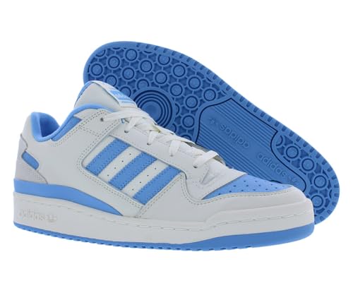 Adidas Forum Low CL Mens Shoes Size 10, Color: Ivory/Semi Blue Burst/Ivory2