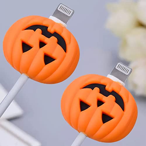 LIRAMARK Silicone Cute Charging Cable Wire Protector, Cord Protection Compatible For Android Usb, Type-C And Camera Cable/Smartphone/Iphone Charging Cables- (Pumpin Design) Set Of 2 (B0DF2H8PRL) Amazon Price History, Amazon Price Tracker