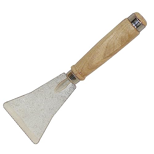 Karl Dahm Paleta Cincel para Hormigón I Práctica Paleta Cincel para Azulejos con Mango de Madera para Eliminar Restos de Azulejos y Adhesivos I Accesorios para Azulejos de Alta Calidad – 11454
