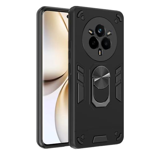 Image of NDCOM for Realme 14 Pro Back Cover | Precision Fit Realme 14 Pro Cover | Enhanced Design Realme 14 Pro 5G Back Cover | Ring Holder Case
