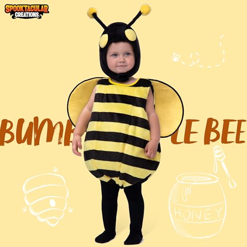 Disfraz para bebé abeja 12-18 meses Halloween miniatura 2