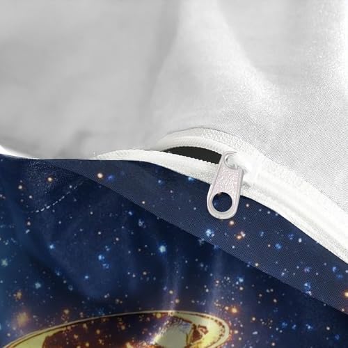 Parure de lit saxophone doré pour une douce musique spatiale - 8